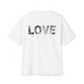 B'len Special Oversize T-Shirt LOVE Unisex Beyaz  *Kişiye Özel Baskı