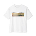 B'len Deep Oversize T-Shirt Unstoppable Unisex Beyaz