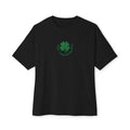 B'len Oversize T-Shirt That's My Lucky Day Siyah