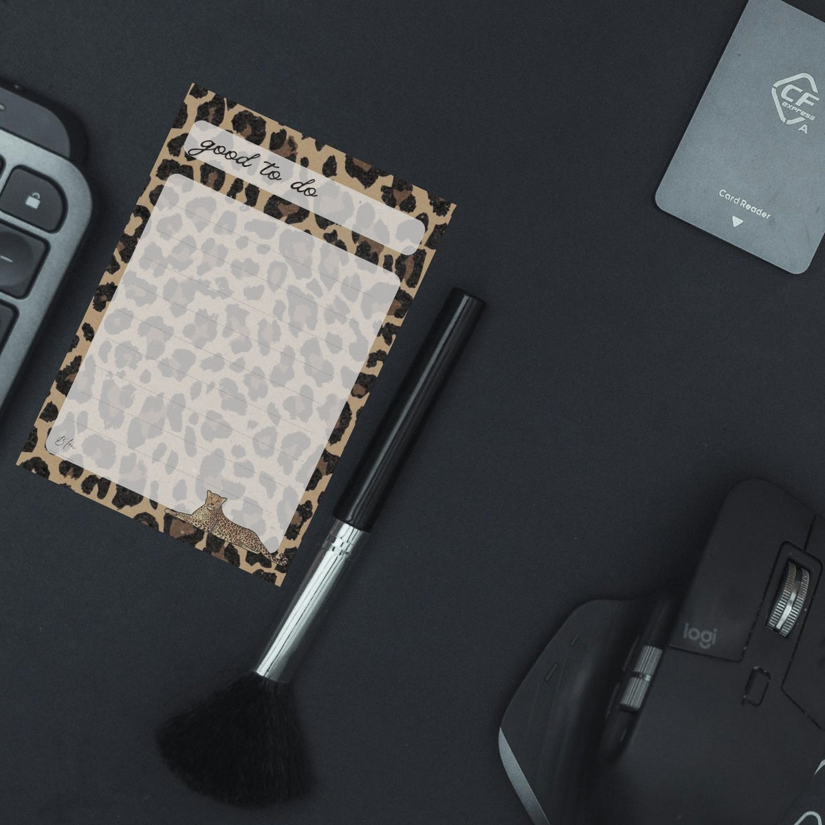 B'len "good to do" Hatırlatıcı Not Kartları Hayvanlar Leopar